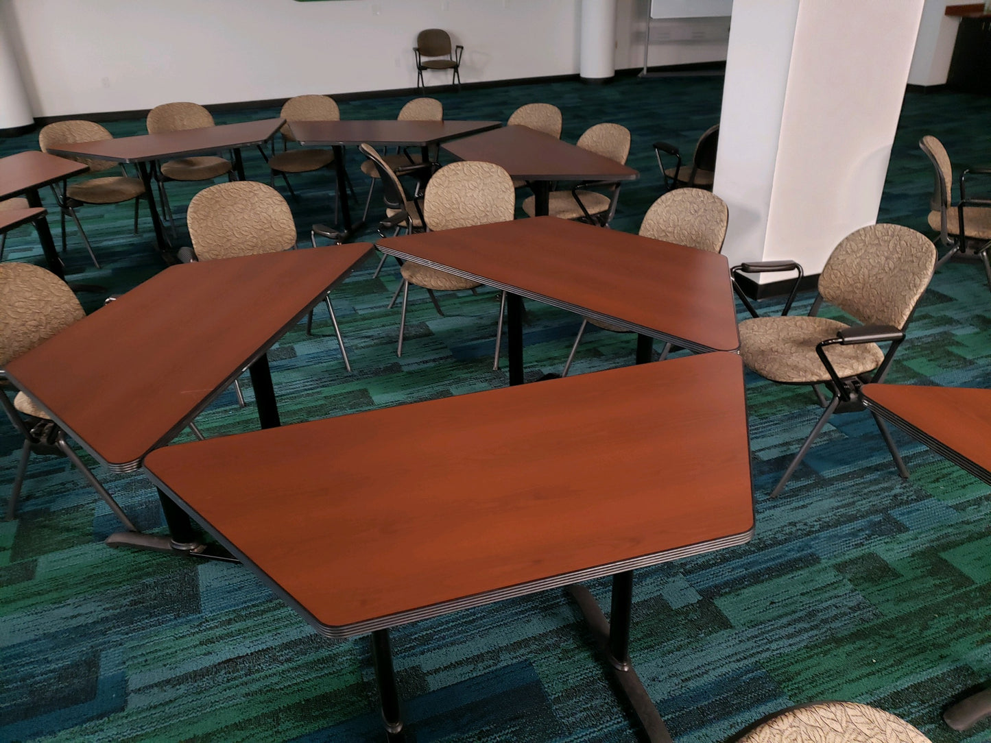 Trapazoidal Training Tables