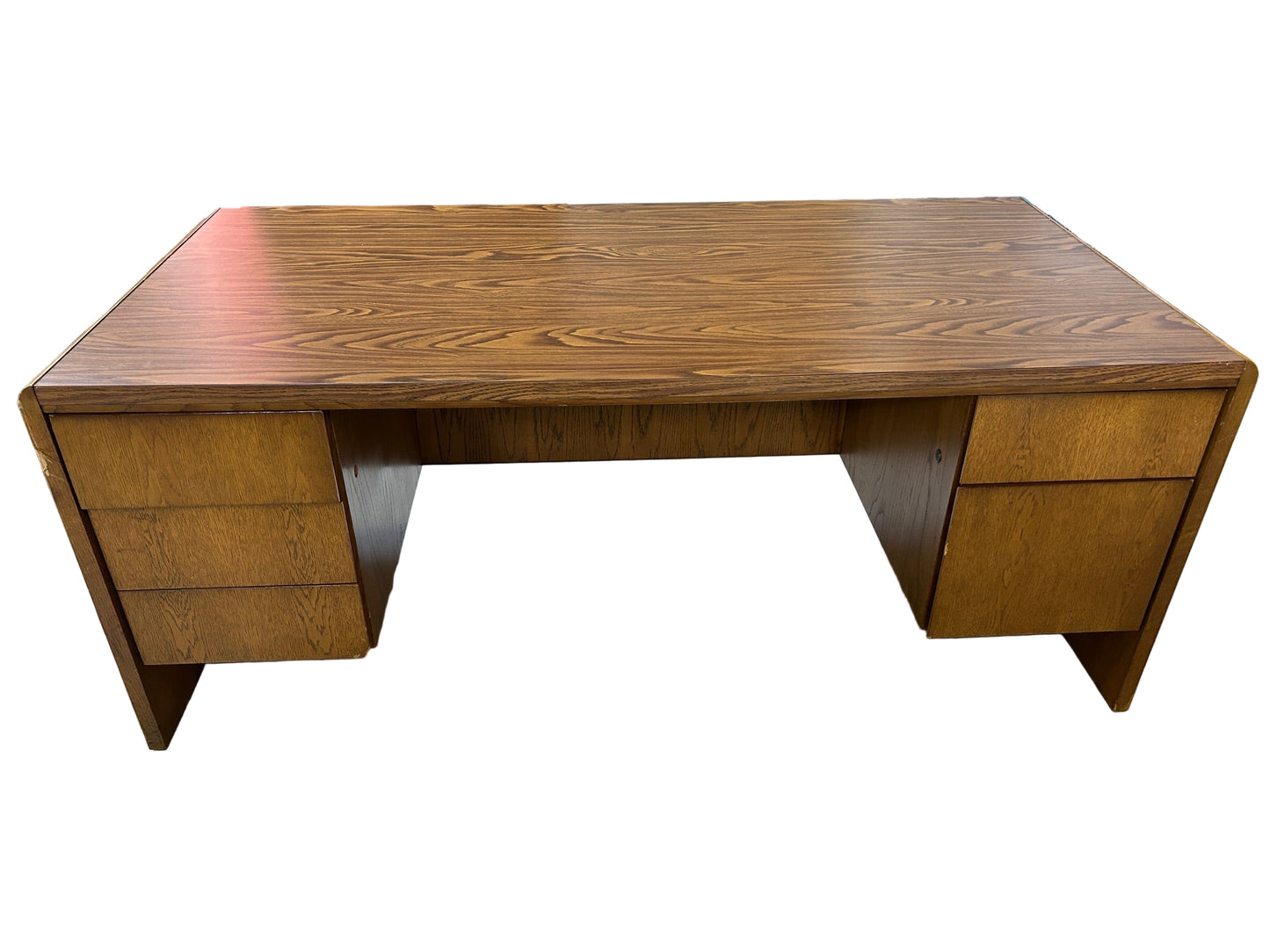 Desk- Double Pedestal