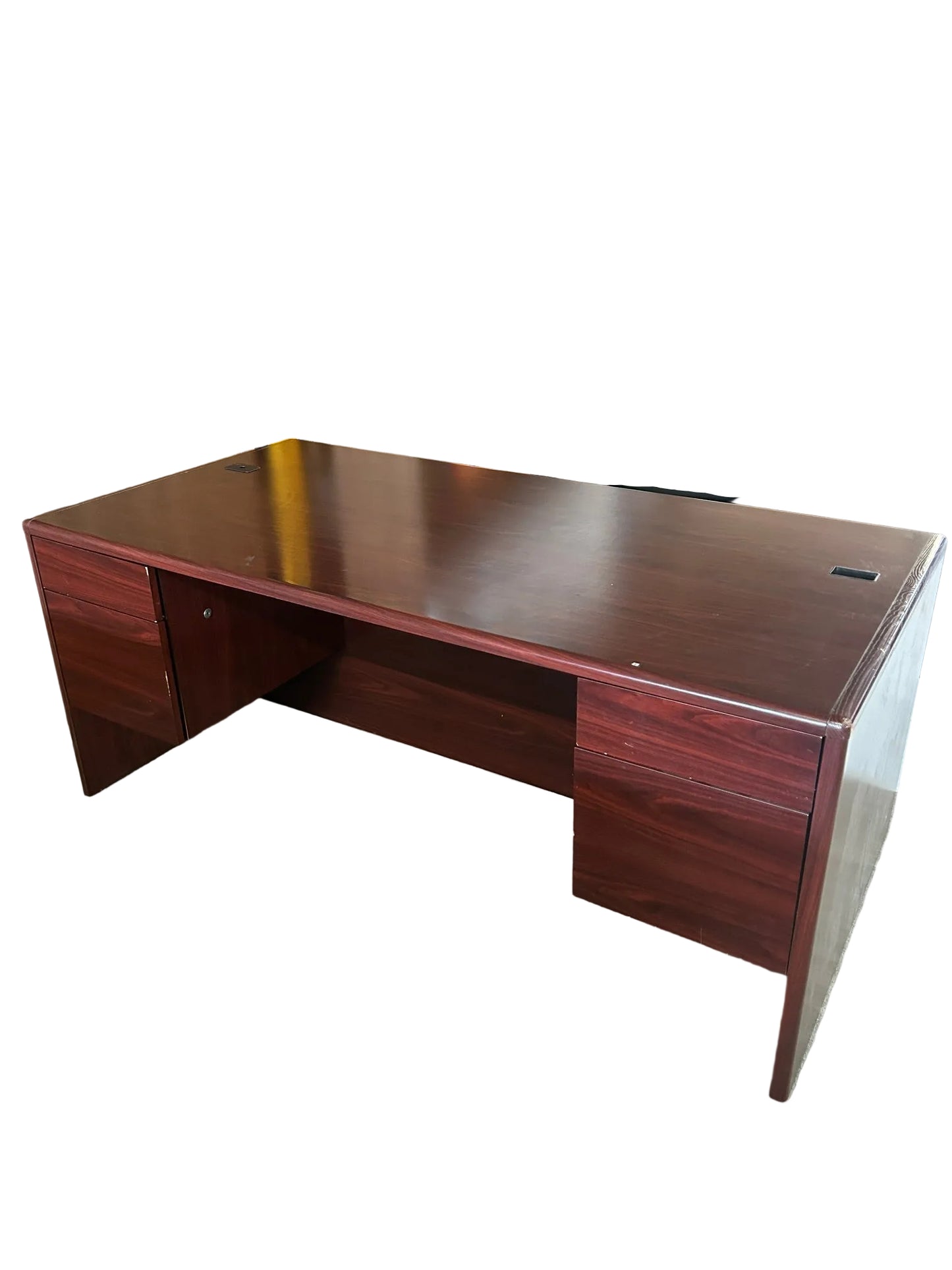 Desk- Double Pedestal