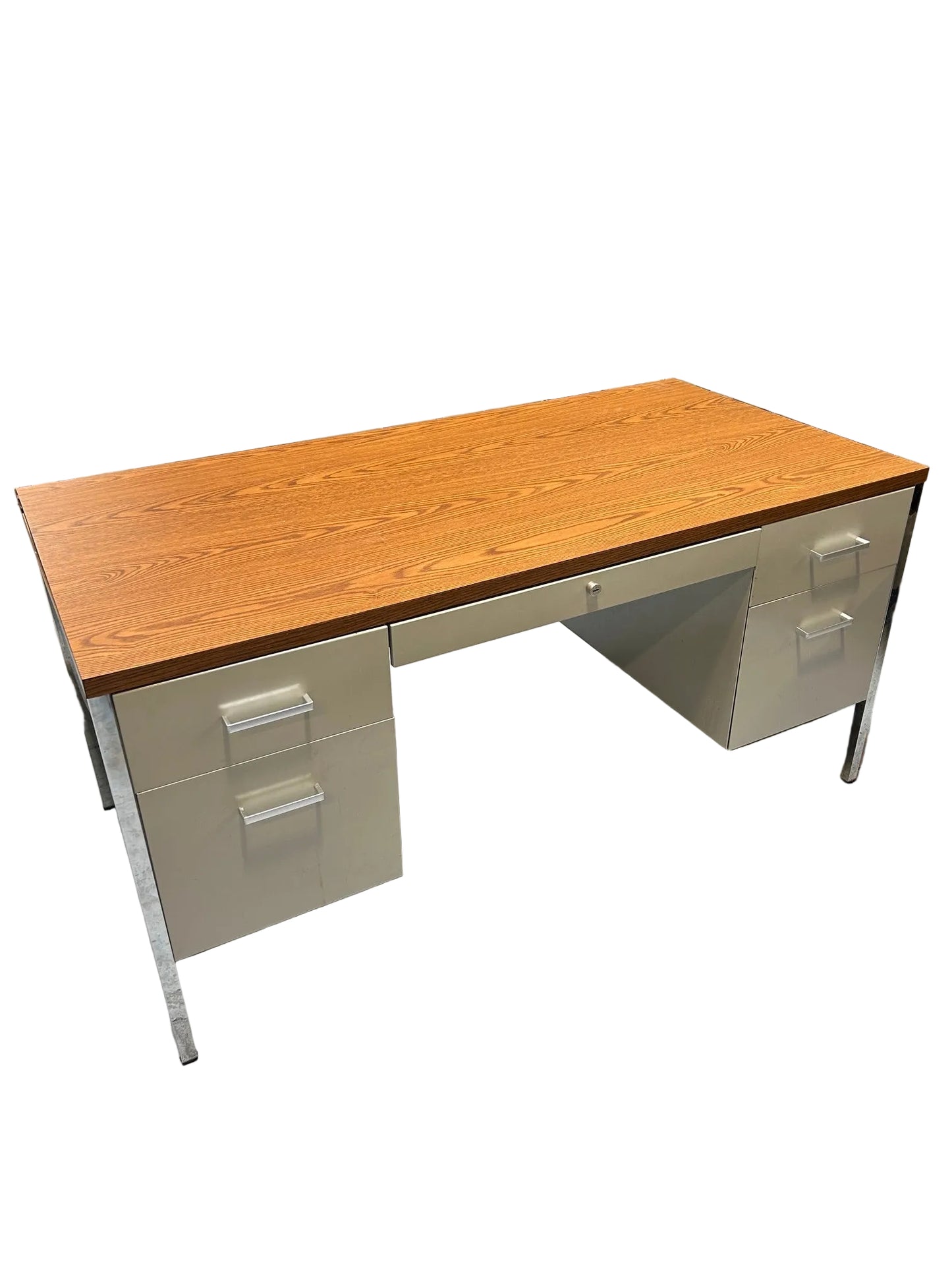 Desk- Double Pedestal