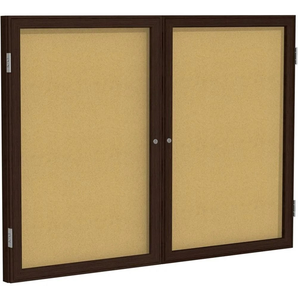 2 Door Ghent Enclosed Bulletin Board