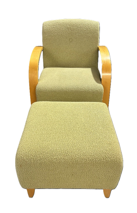 Lounge Chair with Ottoman