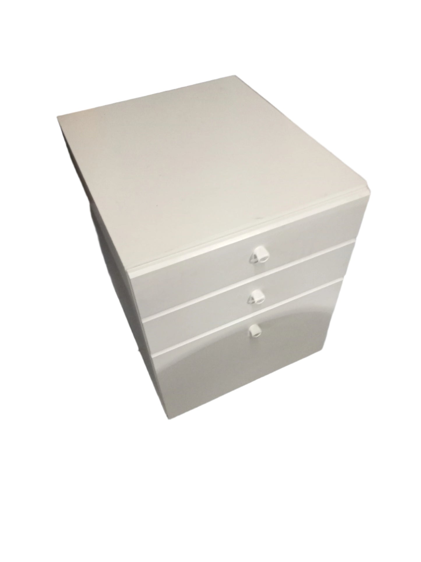 Rolling Storage Pedestal White