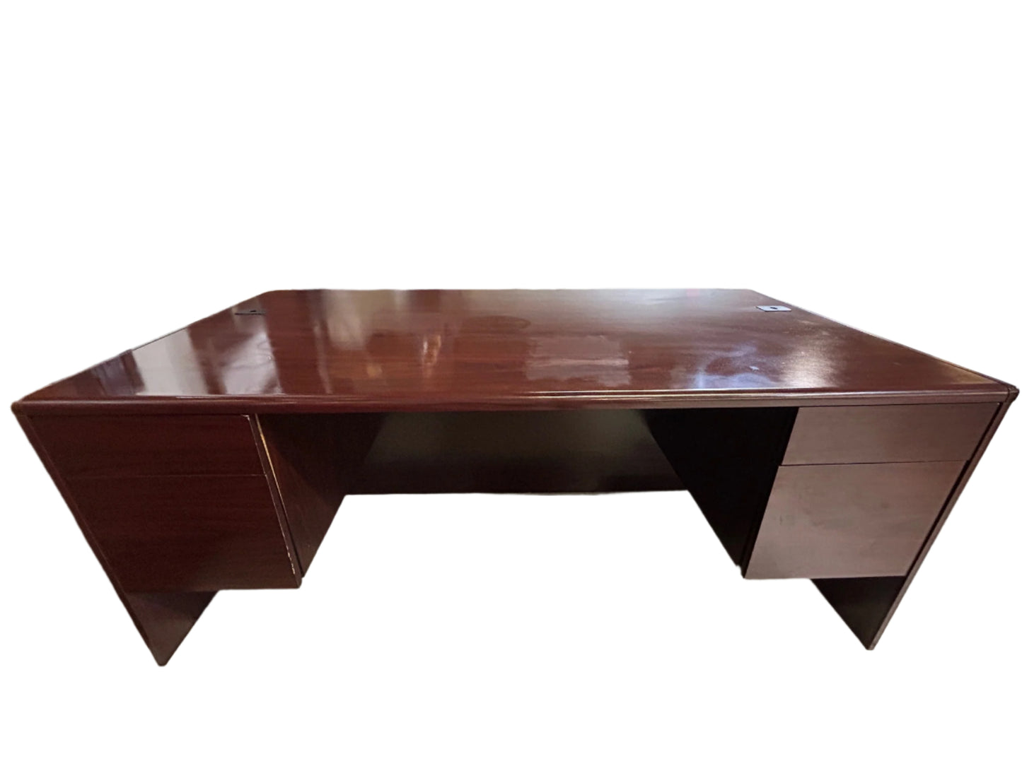 Desk- Double Pedestal